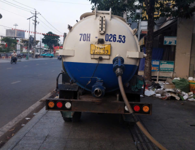 Hút hầm cầu ở Thành phố Tây Ninh