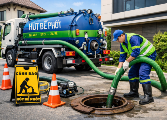 DỊCH VỤ HÚT BỂ PHỐT