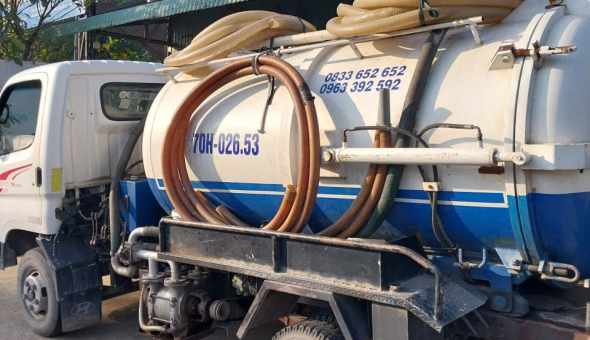 Hút hầm cầu tại Gò Dầu 